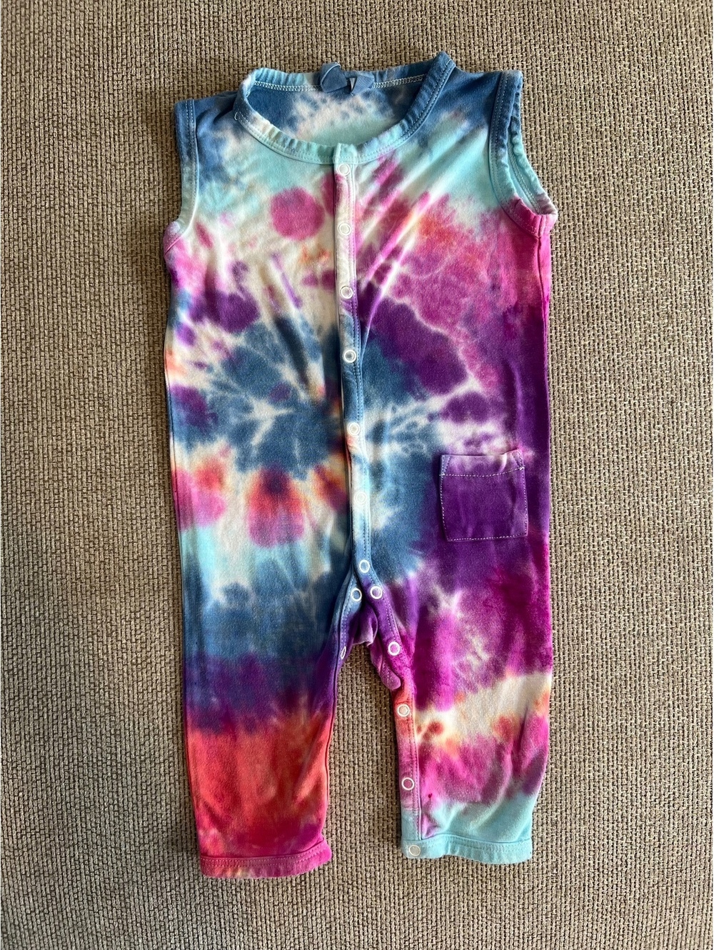 Kyte Baby Tie Dyed Jumpsuit